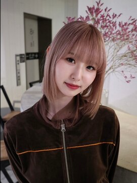 アマトウキョウ アユンチェ(AMA TOKYO×AYUNCHE) 韓国スタイル/ナチュラルくびれヘア_くびれ巻き_レイヤーカット