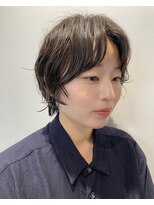 サロンドジョー(salon de joe)&nbsp;【井上】ショートボブパーマニュアンスパーマ顔周りパーマ横浜