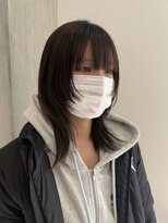 ヨーク(YOKE)&nbsp;【YOKE】ウルフカットレイヤーミディアム顔周りカット前髪カット