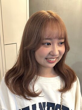 エンター 天神店(ENTER) 透明感ベージュ/ブラウンベージュ/レイヤーカット/ENTER 天神店