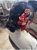 成人式ヘアセット