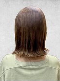 美髪 くびれヘア イメチェン 艶髪