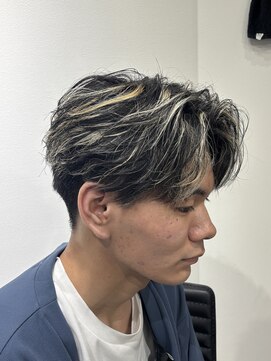 ハイプ(HYPE) ナチュラルマッシュ/韓国マッシュ/ニュアンスパーマ/メンズ/眉毛