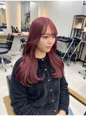 韓国風/ワンカール/高発色カシスピンク