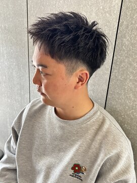 ニアウ 太田店(Niau) メンズショートボックスショートスパイキーショート群馬太田眉毛