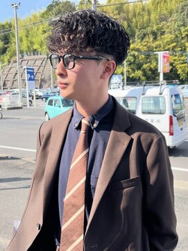 ビーブルー(B.Blue) マッシュパーマ