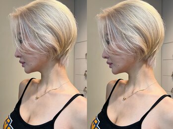 イリ(Ili)の写真/旬なショートを《Ili》で叶える◎ご希望スタイルはもちろん♪髪質・骨格を見極め軽やかな夏ヘアをご提案！