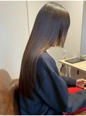 ☆20代30代40代艶髪ストレート髪質改善ブラウンカラー
