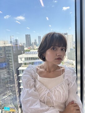 エクリボンヌ(equri bonne) うち巻きボブ