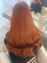 ラビス 浦和(Lovis) ハイライトカラー/アプリコットオレンジ/くびれヘア