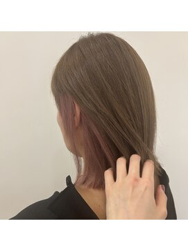 ジュール イオンモールKYOTO店(Jour) ピンク×インナーカラー