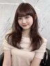 【ブリーチなしで透明感ヘアに♪】イルミナ ライトニングダブルカラー+カット