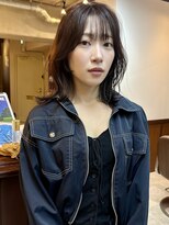 エンベロープス 中目黒(Envelopes)&nbsp;ミディアムレイヤーカット/顔まわりレイヤー/レイヤーカット