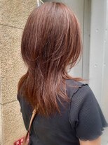 アエラス(Aeolus)&nbsp;オレンジベージュロングレイヤー