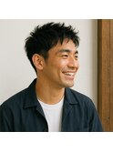 大人メンズ刈り上げナチュラルショート　20代 30代 40代 50代