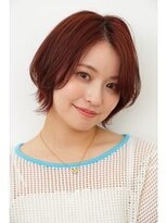 ソレイユカラー トヨカワ(SOLEIL COLOR TOYOKAWA)&nbsp;ショートボブくびれヘアオレンジベージュ