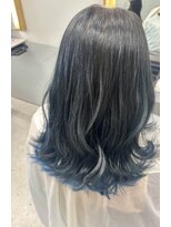 フィゼル 南堀江店(fizelle)&nbsp;ブルーインナーカラー