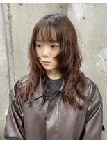 蜃気楼&nbsp;（（（蜃気楼）））ウルフレイヤーのパーマスタイル