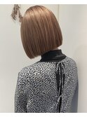 王道可愛い、１ブリーチベージュ＊艶ボブ＊