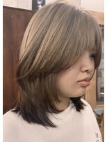 ライフ 湘南台(Life)&nbsp;くびれレイヤー×シアーベージュ×エンドカラー