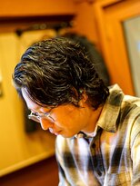 ダウバーバーショップ 銀座(DAU BARBER SHOP)&nbsp;ミディアムパーマスタイル