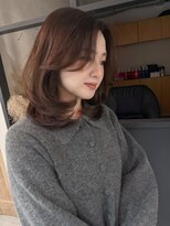 エトワ 中央店(etoi)&nbsp;大分韓国かきあげレイヤーカット大人レイヤー顔周りレイヤー