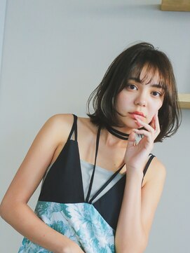 グリコ(grico) 顔まわりレイヤーが可愛いゆるふわボブ/ボブ似合わせ