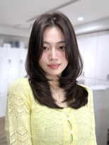 ハピネス クローバー 八木店(Happiness CLOVER)&nbsp;レイヤー/レイヤーカット/ダークブラウン/髪質改善