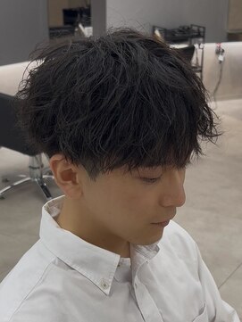 エルマーク 京都駅前(L-MARK) メンズパーマ/ツイストスパイラル/サーフカール/men's/眉毛