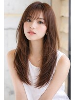 ワゴンバイアフロート(Wagon by afloat)&nbsp;セミロング20代30代ストレートレイヤー前髪なし前髪あり池袋