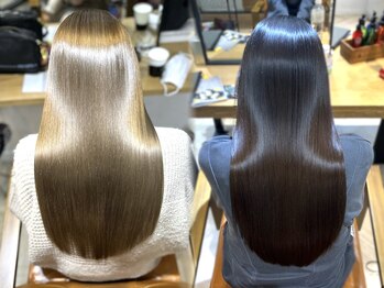 アルバ ヘアリゾート(ALBA)の写真/《三鷹1分》今まで納得できなかった方へ。ALBAオリジナル髪質改善Trで美髪チャージ！人気Aujuaも★
