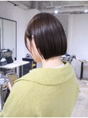 ロイヤル髪質改善ストレート/ぱつっとボブ/大人の髪質改善