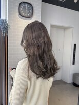 ルチア ヘア ステラ 京都店(Lucia hair stella)&nbsp;イルミナカラーオリーブベージュ韓国京都河原町ケアブリーチ