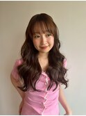 ふわふわロングヘア