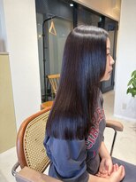 フルクタ(Fructa)&nbsp;ダークパープルカラーと高浸透髪質改善トリートメント