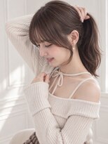 ユーフォリア エヌ 池袋サンシャイン通り店(Euphoria +n)&nbsp;小顔効果サイドバング顔まわりカット