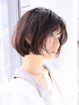 エムスラッシュ アヴェダ 自由が丘(M.SLASH AVEDA)&nbsp;丸みショートボブ/ワンカール/大人かわいい/ショートボブ