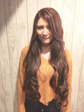 グランドライン(GRAND LINE) アッシュブラウン大人ヘルシー レイヤーロング