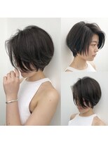 トルネード(TORNADO) グレージュハイライトショートスタイル