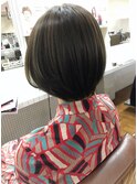 dee ショートボブ×グレージュ