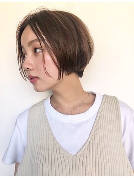 フィルムス 田町芝浦(FILMS) マロンベージュ/ショート/前髪/レイヤー/髪質改善/縮毛矯正/田町