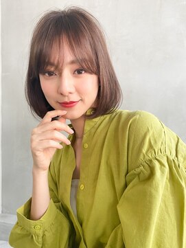 エイミー(Aimee) Aimee ボブヘア×グレージュ