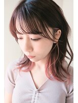 ビードロ 吉祥寺店(vi dro)&nbsp;インナーピンクのカジュアルロブ