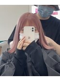 アーニャピンク/ダブルカラー/ケアブリーチ/髪質改善/原宿
