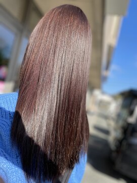 アリュール 琴崎店(ALURE) あざといカラー艶ピンクショコラ（ブリーチ履歴あり）