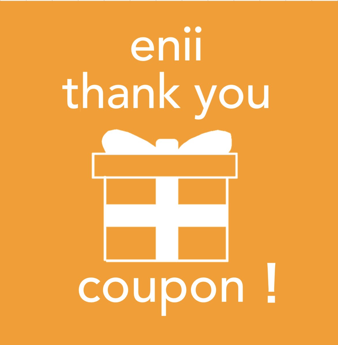 【enii 佐野】1ヶ月以内ご来店500円OFFクーポン！