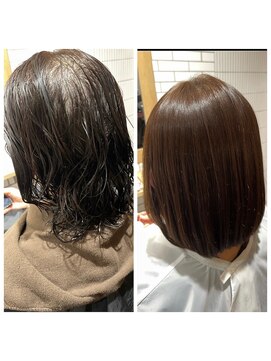 テッコ(tecco.) パーマ伸ばし髪質改善縮毛矯正