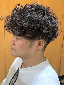 リスタバイネオリーブ 浅草(Re:sta by neolive) スペインカール外国人風パーマプードルパーマメンズパーマ