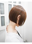 イケダタツヤのボブスタイル