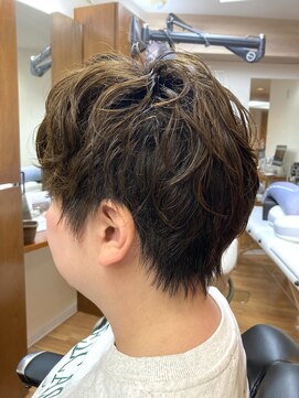 ウカ(UKA) ショート×ふんわりエアリーパーマ☆